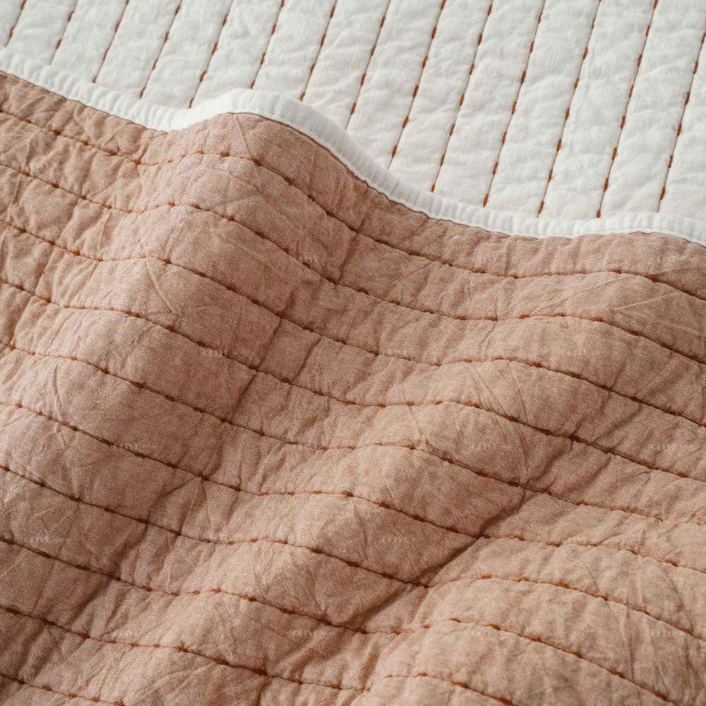 Reversible Cotton Quilted Bedspread 5 Reversible Cotton Quilted Bedspread 5