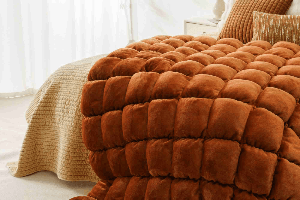 Fluffy Bubble Comforter 7