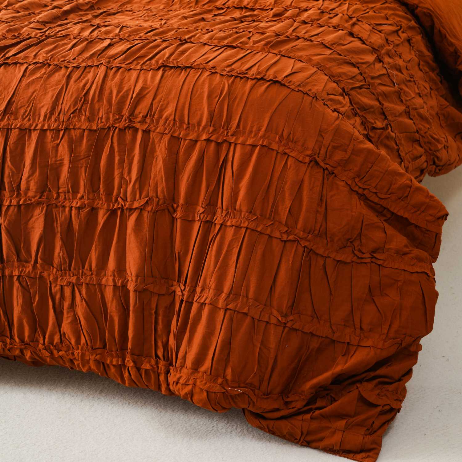 Ruched Duvet Cover Set 3 Ruched Duvet Cover Set 3
